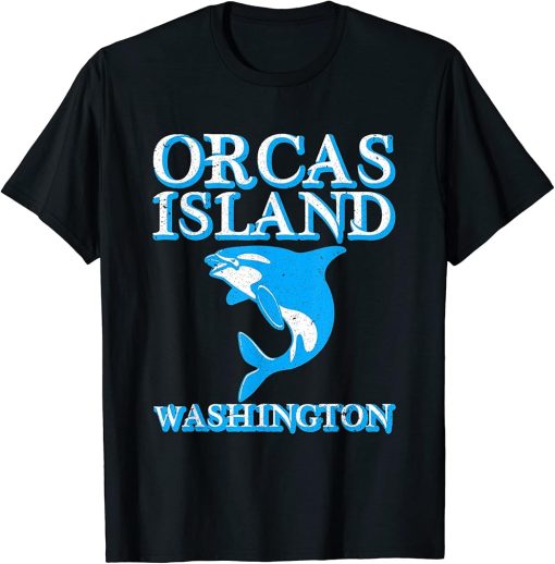 Orcas Island Washington Family Vacation Matching Beach T-Shirt